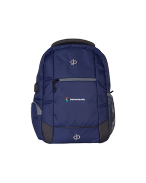 Greys&Blues Jadia Laptop Bag-Blue with Black- 22L